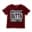 Straight Outta Ambattur Unisex Toddler T-Shirt in Garnet Color